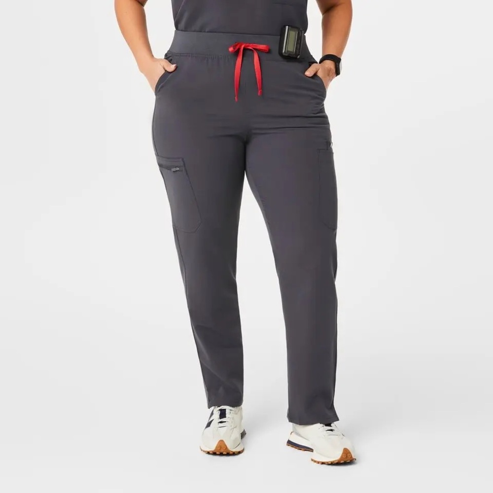 Figs Women’s Charcoal Yola High Waisted Skinny Scrub Pants XS